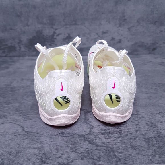 NIKE Air Zoom Victory Track Spikes‎ Mens 4 Women 5.5 White Sail Fierce Pink - Picture 5 of 6